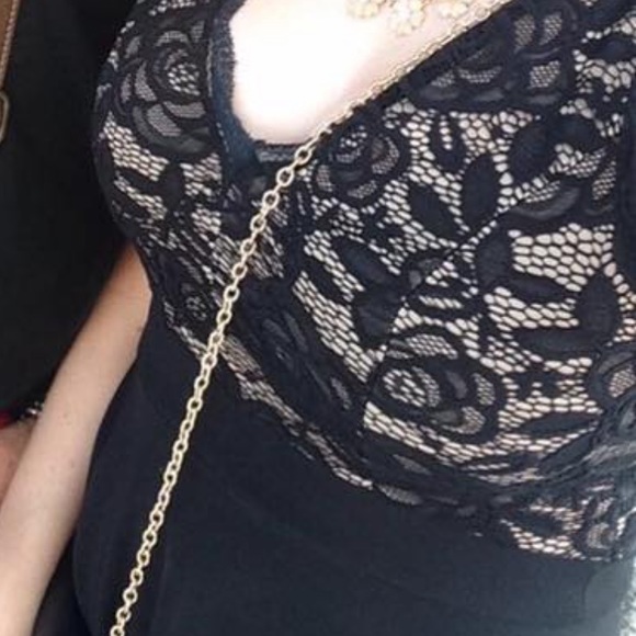 Black Lace Dress - Picture 4 of 4